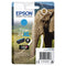 Epson 24XL Elephant Cyan High Yield Ink Cartridge 9ml - C13T24324012 - ONE CLICK SUPPLIES