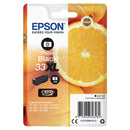 Epson 33XL Oranges Photo Black High Yield Ink Cartridge 8ml - C13T33614012 - ONE CLICK SUPPLIES