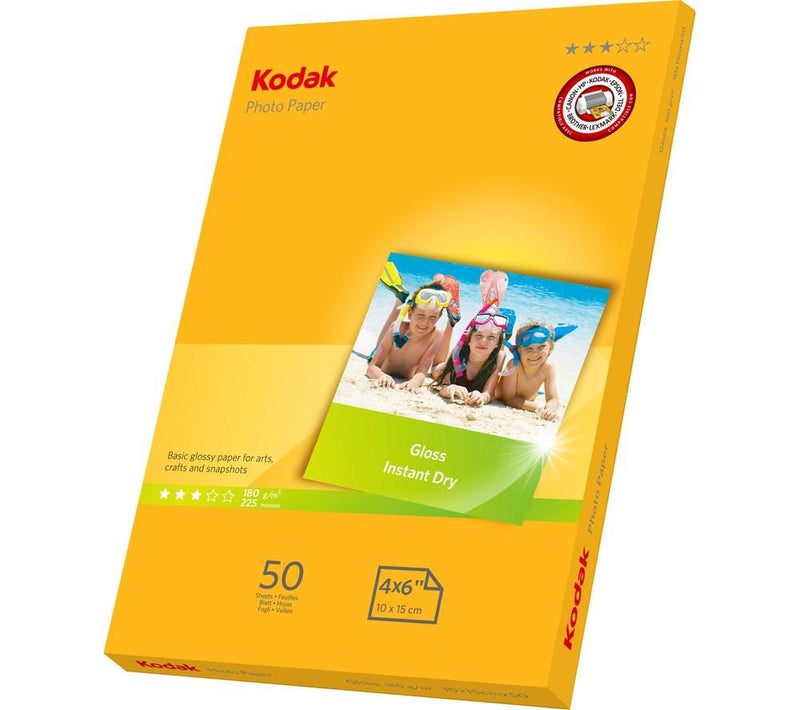 Kodak 5740506 Gloss Paper A6 50 Sheets - 5740506 - ONE CLICK SUPPLIES