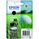 Epson 34XL Golfball Black High Yield Ink Cartridge 16ml - C13T34714010 - ONE CLICK SUPPLIES