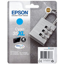 Epson 35XL Padlock Cyan High Yield Ink Cartridge 20ml - C13T35924010 - ONE CLICK SUPPLIES