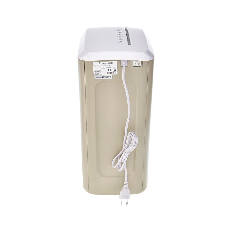 Bonsaii 4D14 Micro Cut Shredder 14 Litre 6 Sheet White - 50001 - ONE CLICK SUPPLIES