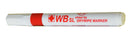 ValueX Whiteboard Marker Chisel Tip 2-5mm Line Red (Pack 10) - 872002 - ONE CLICK SUPPLIES