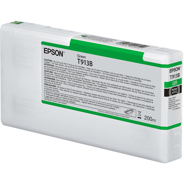 Epson T913B Green Ink Cartridge 200ml - C13T913B00 - ONE CLICK SUPPLIES