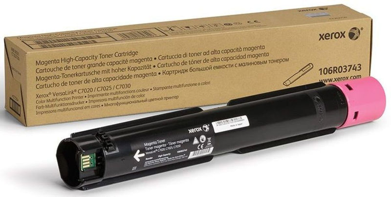 Xerox Magenta High Capacity Toner Cartridge 9.8k pages for VLC70XX - 106R03743 - ONE CLICK SUPPLIES