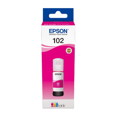 Epson 102 Magenta Ink Cartridge 70ml - C13T03R340 - ONE CLICK SUPPLIES