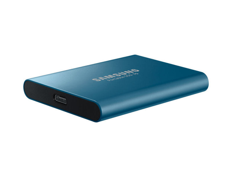 Samsung SSD Ext 500GB T5 Blue USB3.1 Gen2 USBC - ONE CLICK SUPPLIES