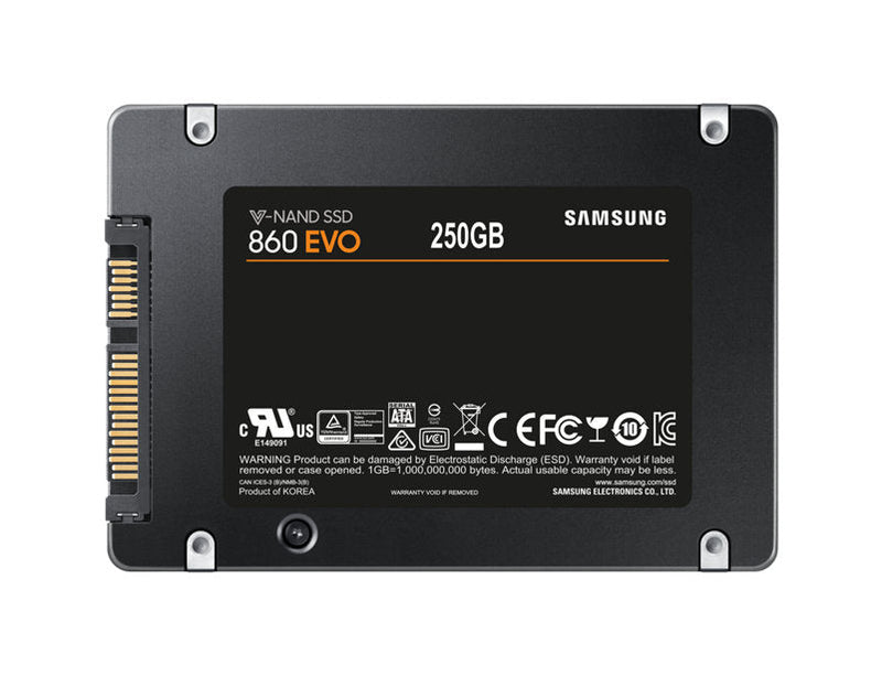 Samsung SSD Internal 250GB 860 EVO SATA - ONE CLICK SUPPLIES