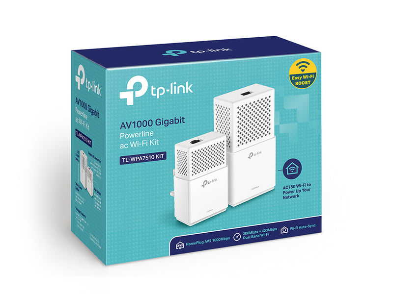 TP Link AV1000 1 port GB Powerline - ONE CLICK SUPPLIES