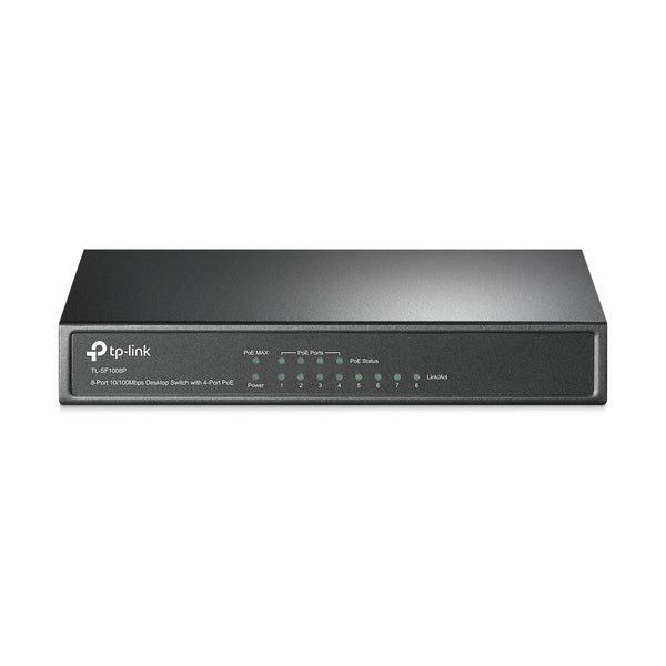 TP Link Unmanaged 8 Port PoE Desktop Switch - ONE CLICK SUPPLIES