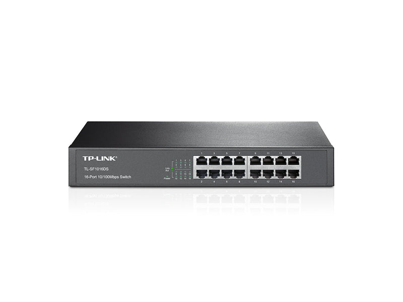 TP Link Unmanaged 16 Port Rackmount Switch - ONE CLICK SUPPLIES