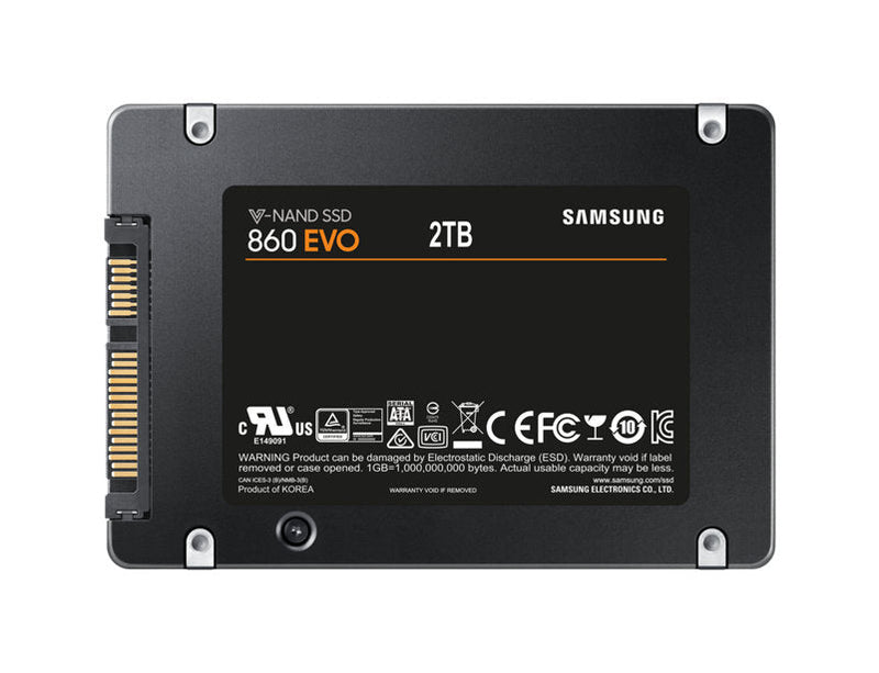 Samsung SSD Internal 2TB 860 EVO SATA - ONE CLICK SUPPLIES