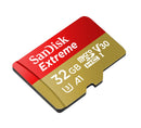 SanDisk Extreme 32GB Class 10 U3 MicroSDHC Memory Card and Adapter - ONE CLICK SUPPLIES