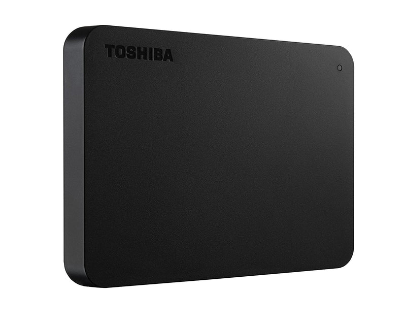 Toshiba HDD Ext 1TB Basics USB3 Black - ONE CLICK SUPPLIES