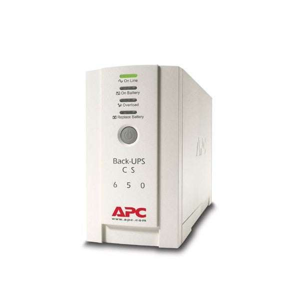 APC Back-UPS Standby Offline 0.65 kVA 650VA 400W 4 AC Outlets - ONE CLICK SUPPLIES