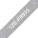 Brother Black On Silver Label Tape 12mm x 8m - TZEPR935 - ONE CLICK SUPPLIES