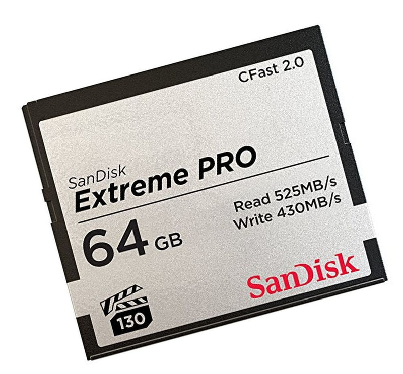 SanDisk Extreme PRO 64GB CFast 2.0 Memory Card - ONE CLICK SUPPLIES