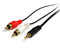 StarTech.com 6ft 3.5mm Male to 2x RCA Male - ONE CLICK SUPPLIES