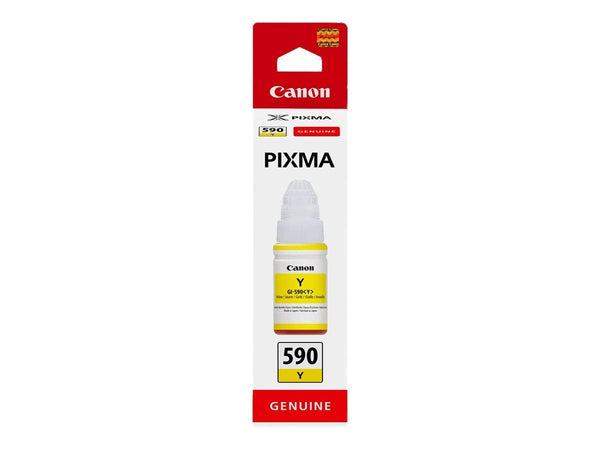 Canon GI590Y Yellow Standard Capacity Ink Bottle 70ml - 1606C001 - ONE CLICK SUPPLIES