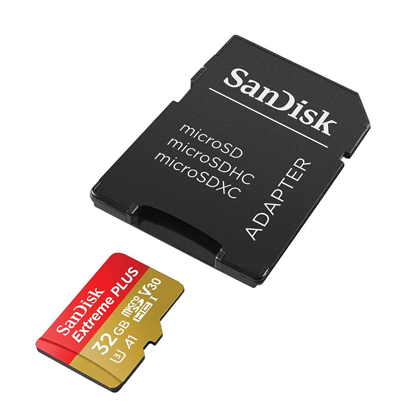 SanDisk Extreme Plus 32GB Class 10 UHS-I-U3 Micro SDHC - ONE CLICK SUPPLIES