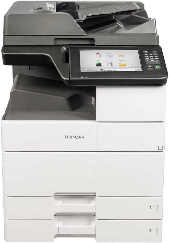 Lexmark MX912DE A3 65PPM Mono Laser Multifunction Printer - ONE CLICK SUPPLIES