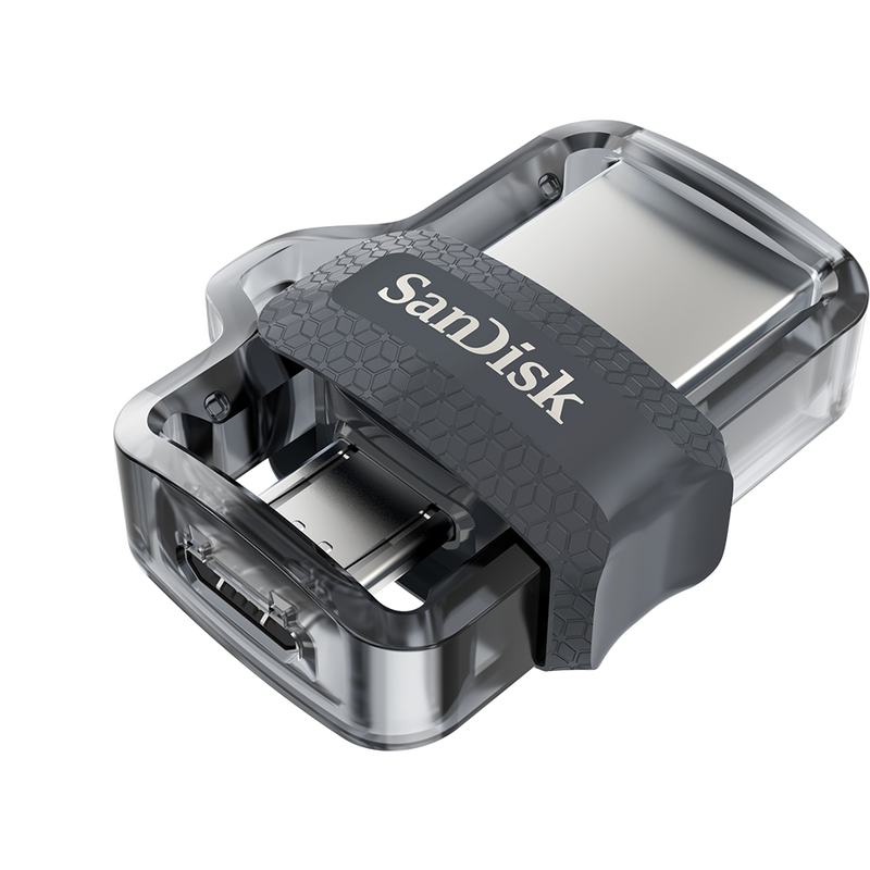 SanDisk Ultra Dual M3.0 Flash Drive USB-A Micro USB - ONE CLICK SUPPLIES