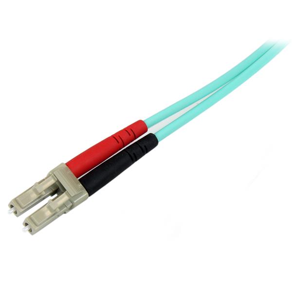 StarTech.com 1m Aqua Multimode 50 125 Duplex Cable - ONE CLICK SUPPLIES