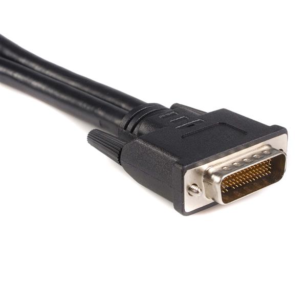 StarTech.com 8in LFH 59 to Dual DVI I DMS 59 Cable - ONE CLICK SUPPLIES