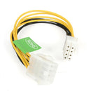 StarTech.com 8in EPS 8 Pin Power Extension Cable - ONE CLICK SUPPLIES