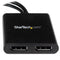 StarTech.com Mini DisplayPort to DisplayPort Splitter - ONE CLICK SUPPLIES