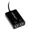 StarTech.com Black Slim Mini Jack Splitter Cable - ONE CLICK SUPPLIES