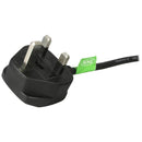 StarTech.com 3m UK Computer Power Cord - ONE CLICK SUPPLIES