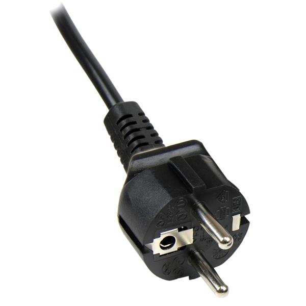 StarTech.com 1m 3 Prong Laptop Power Cord CEE7 to C5 - ONE CLICK SUPPLIES