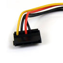 StarTech.com 4 Pin Molex to Right Angle SATA Cable - ONE CLICK SUPPLIES