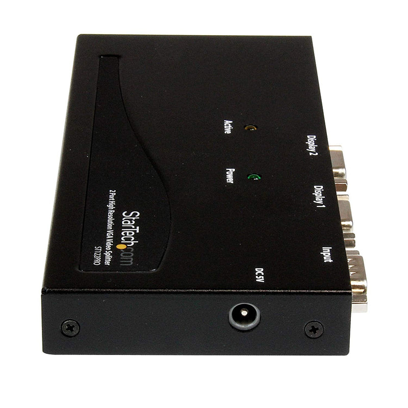 StarTech.com 2 Port High Res VGA Video Splitter - ONE CLICK SUPPLIES