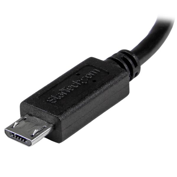 StarTech.com 8in USB OTG Cable Micro USB to Mini USB - ONE CLICK SUPPLIES