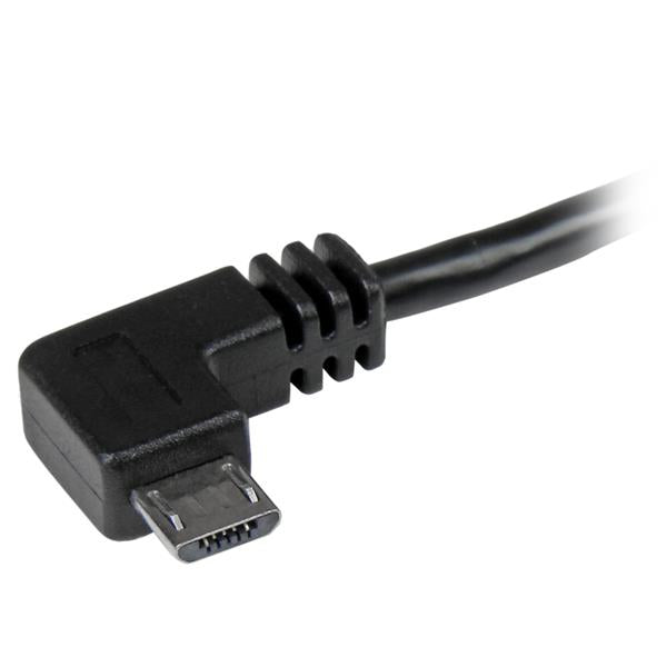 StarTech.com 2m Right Angle Micro USB Cable - ONE CLICK SUPPLIES