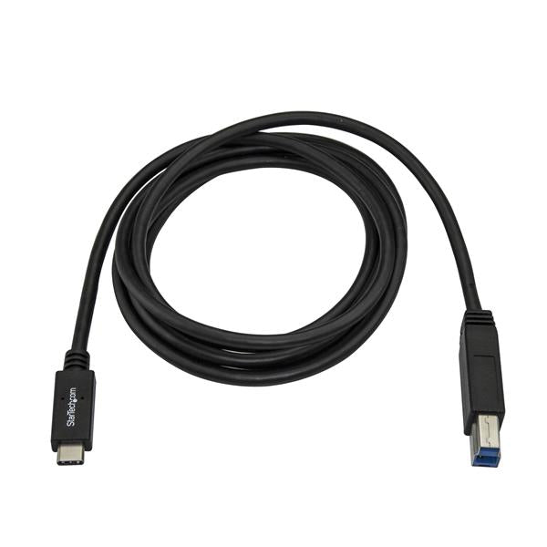 StarTech.com 2m 6ft USB C to USB B Cable USB 3.0 - ONE CLICK SUPPLIES