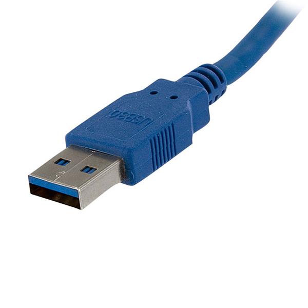 StarTech.com 1m Blue M to F USB 3.0 Extension Cable - ONE CLICK SUPPLIES