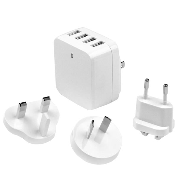 StarTech.com 4 Port USB Wall Charger 34W 6.8A - ONE CLICK SUPPLIES