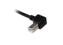 StarTech.com 1m USB 2.0 A to Left Angle B Cable - ONE CLICK SUPPLIES