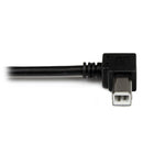 StarTech.com 1m USB 2.0 A to Left Angle B Cable - ONE CLICK SUPPLIES