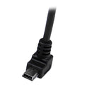 StarTech.com 2m Mini USB Cable A to Down Angle Mini B - ONE CLICK SUPPLIES