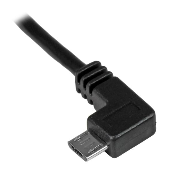 StarTech.com 1M A To Left Angle Micro USB Cable - ONE CLICK SUPPLIES