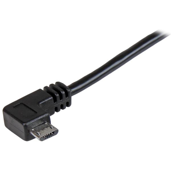 StarTech.com 0.5m Right Angle Micro USB Cable - ONE CLICK SUPPLIES