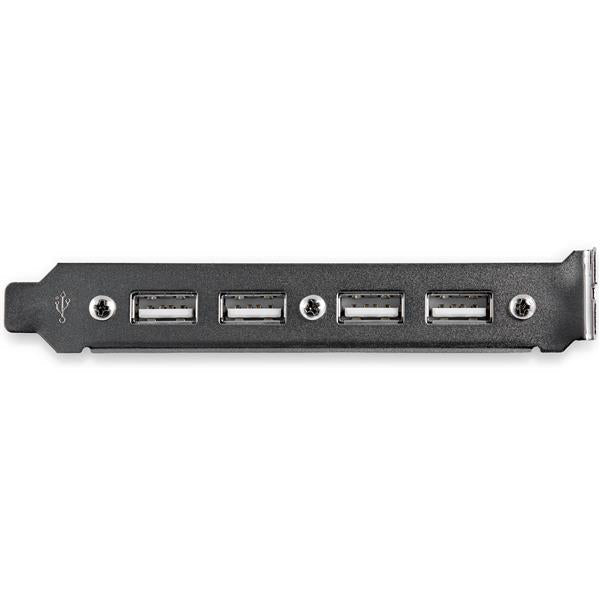 StarTech.com 4 Port USB A Female Slot Plate Adapter - ONE CLICK SUPPLIES