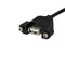 StarTech.com 1 ft Panel Mount USB Cable - ONE CLICK SUPPLIES