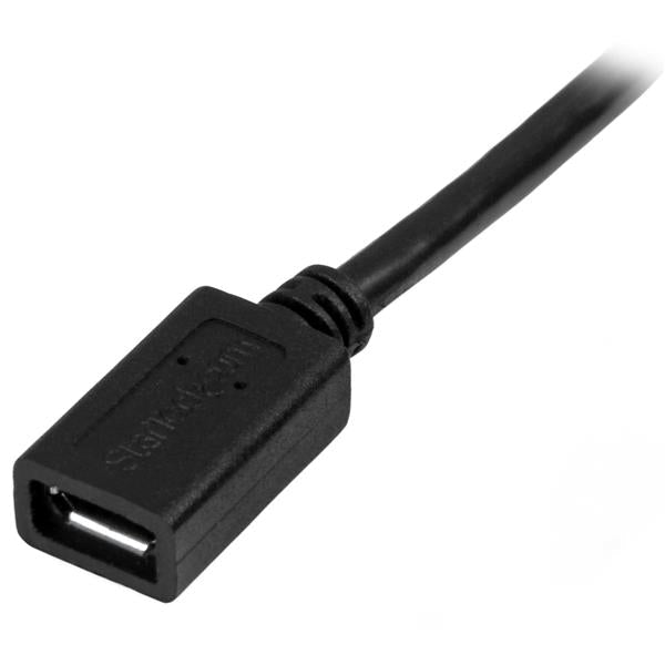 StarTech.com 20in Micro USB Extension Cable - ONE CLICK SUPPLIES