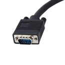 StarTech.com 1ft Coax HD15 VGA TO 5 BNC Monitor Cable - ONE CLICK SUPPLIES