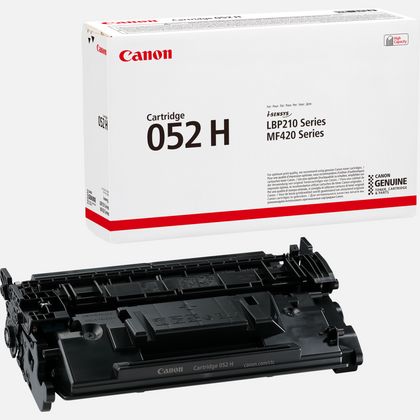 Canon 052BK Black High Capacity Toner Cartridge 9.2k pages - 2200C002 - ONE CLICK SUPPLIES